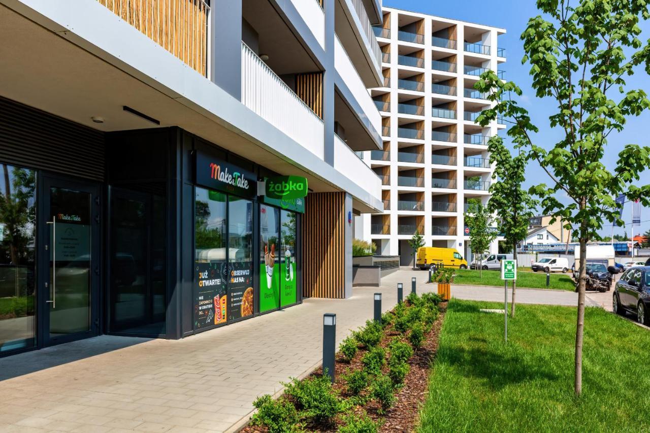Studio With Balcony Warsaw Kokoryczki By Noclegi Renters المظهر الخارجي الصورة